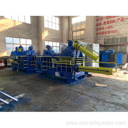 Hydraulic Waste Metal Stainless Steel Baler Equipment